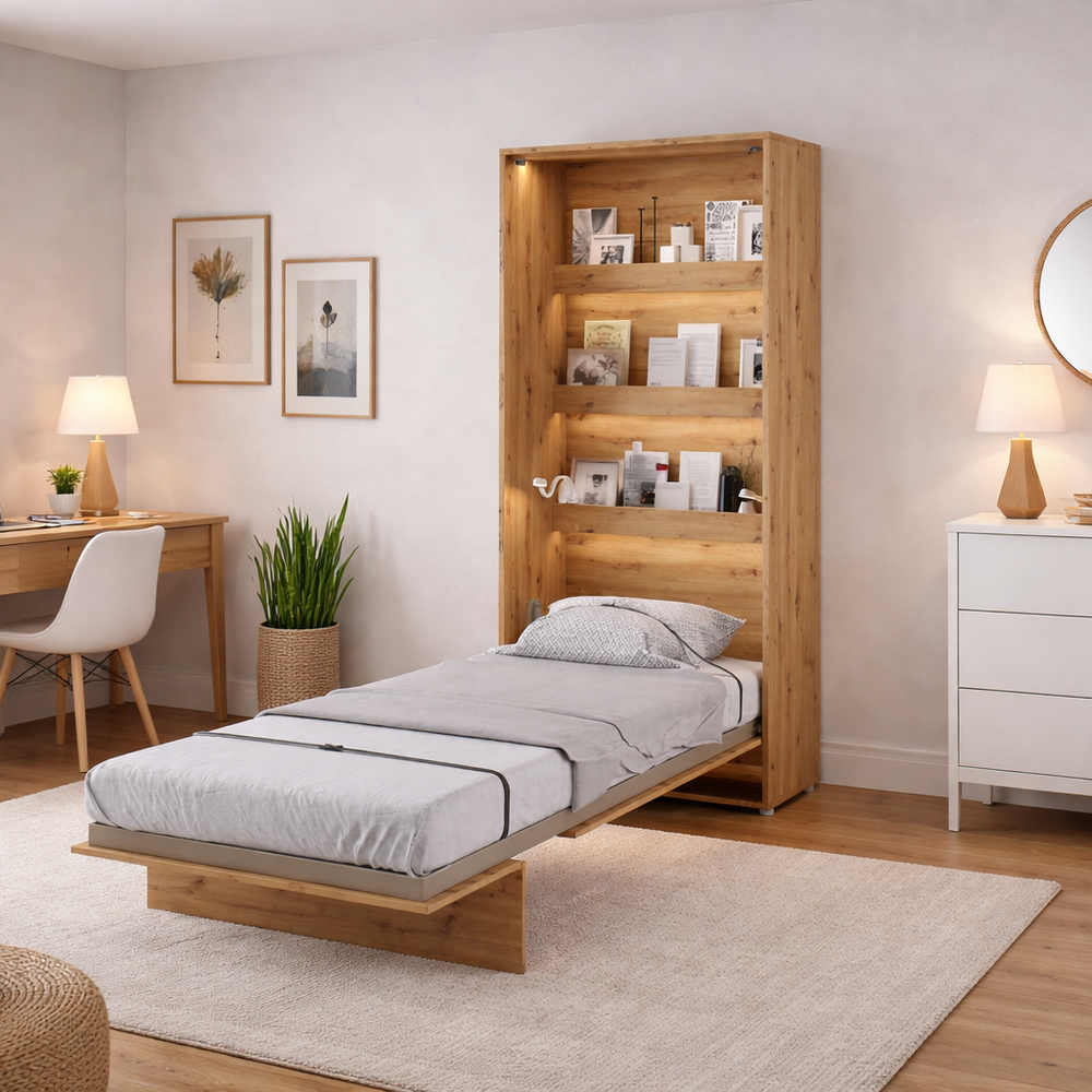 BC-03 Vertical Wall Bed Concept 90cm