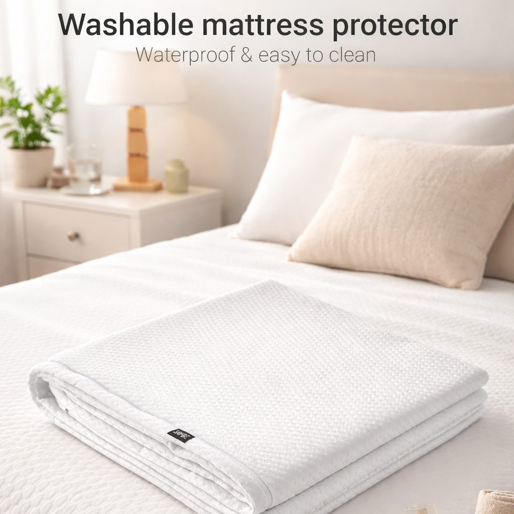 Waterproof Mattress Protector for Rollaway Folding Beds - Single