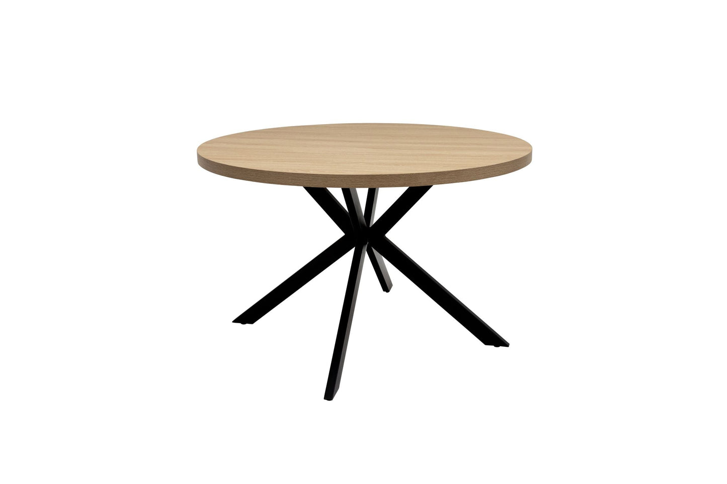 Duro 1.2m Round Dining Table - Light Oak