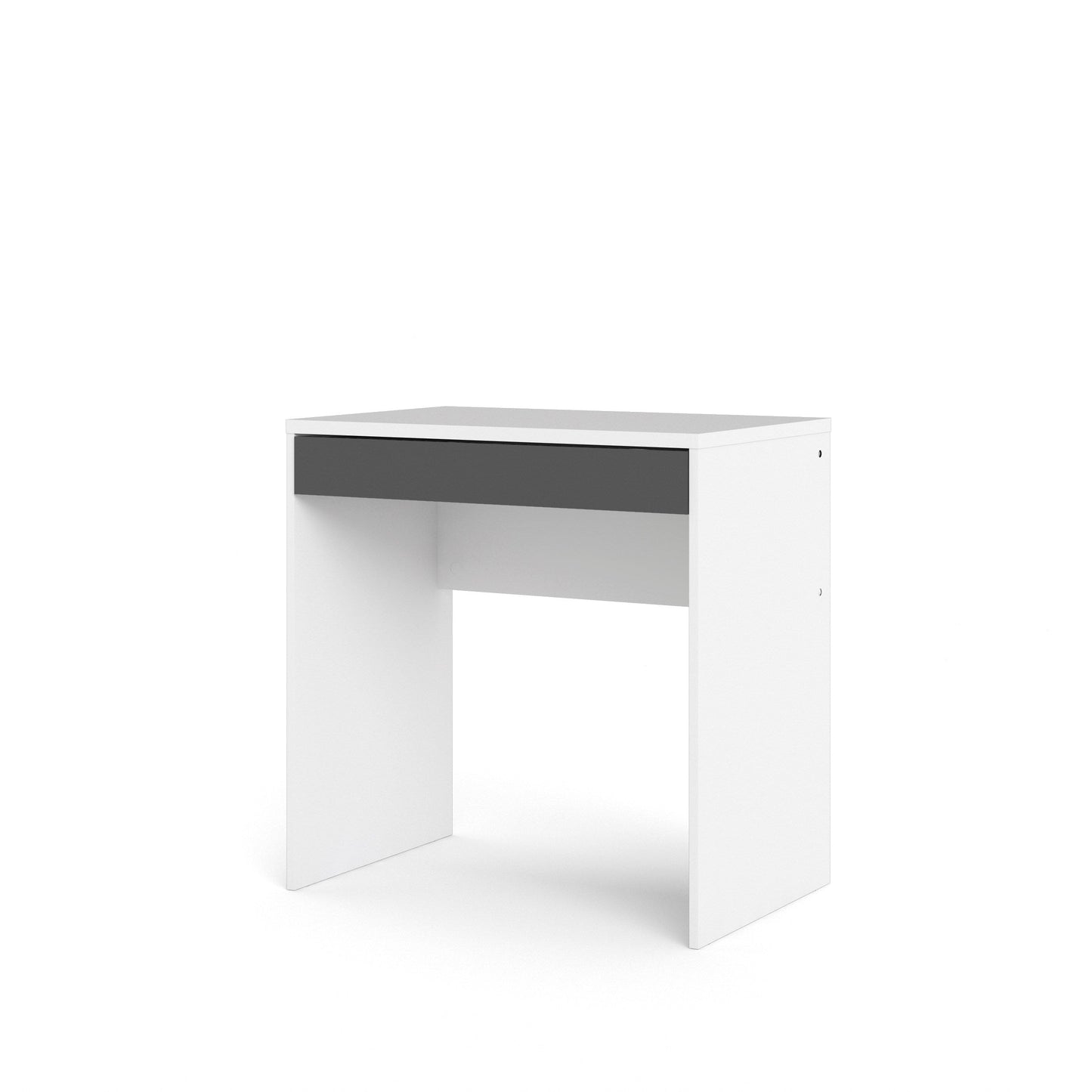 Function Plus 1 Door Desk - Oxid Beton White