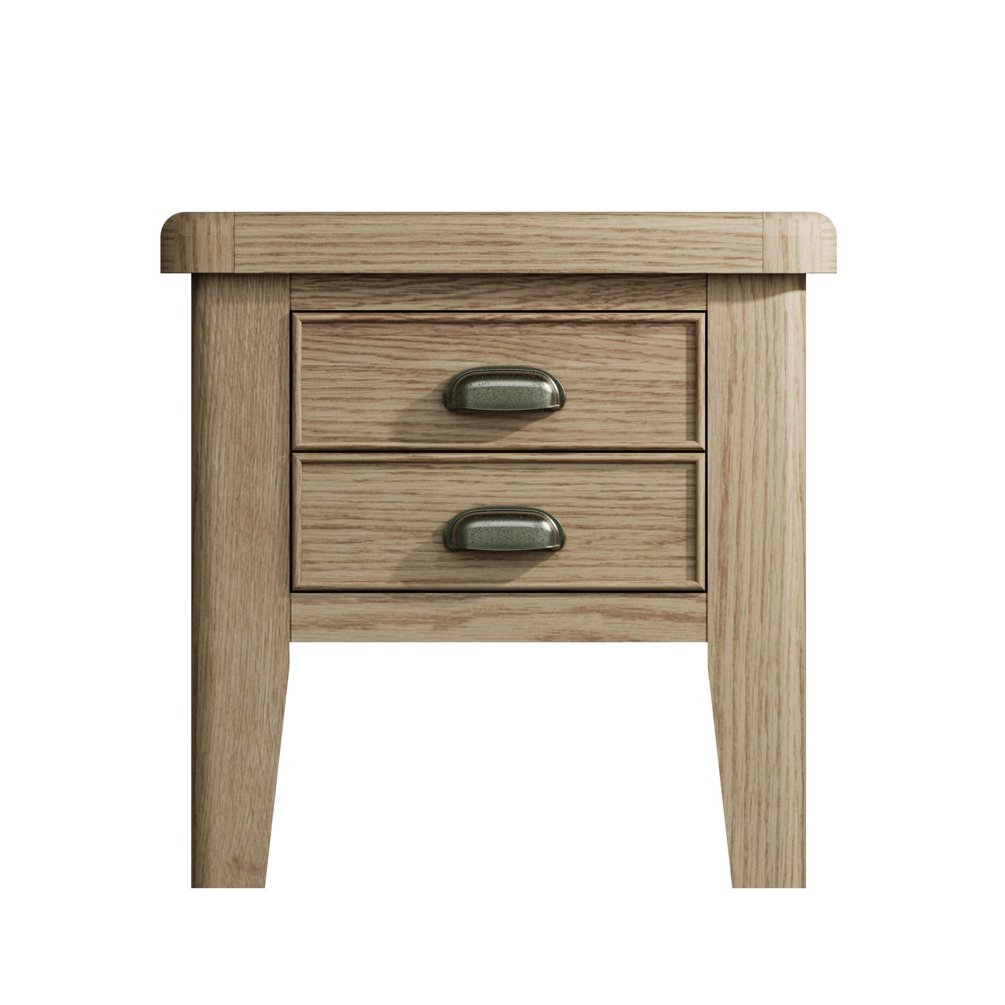 Helios Smoked Oak Lamp Table