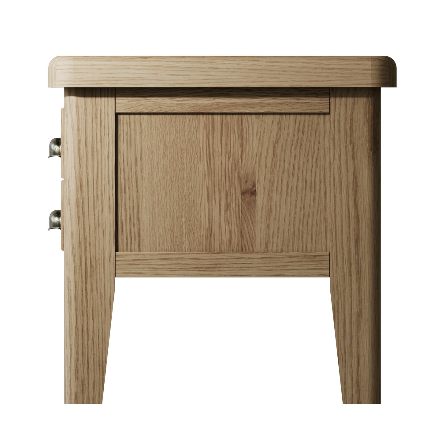 Helios Smoked Oak Lamp Table