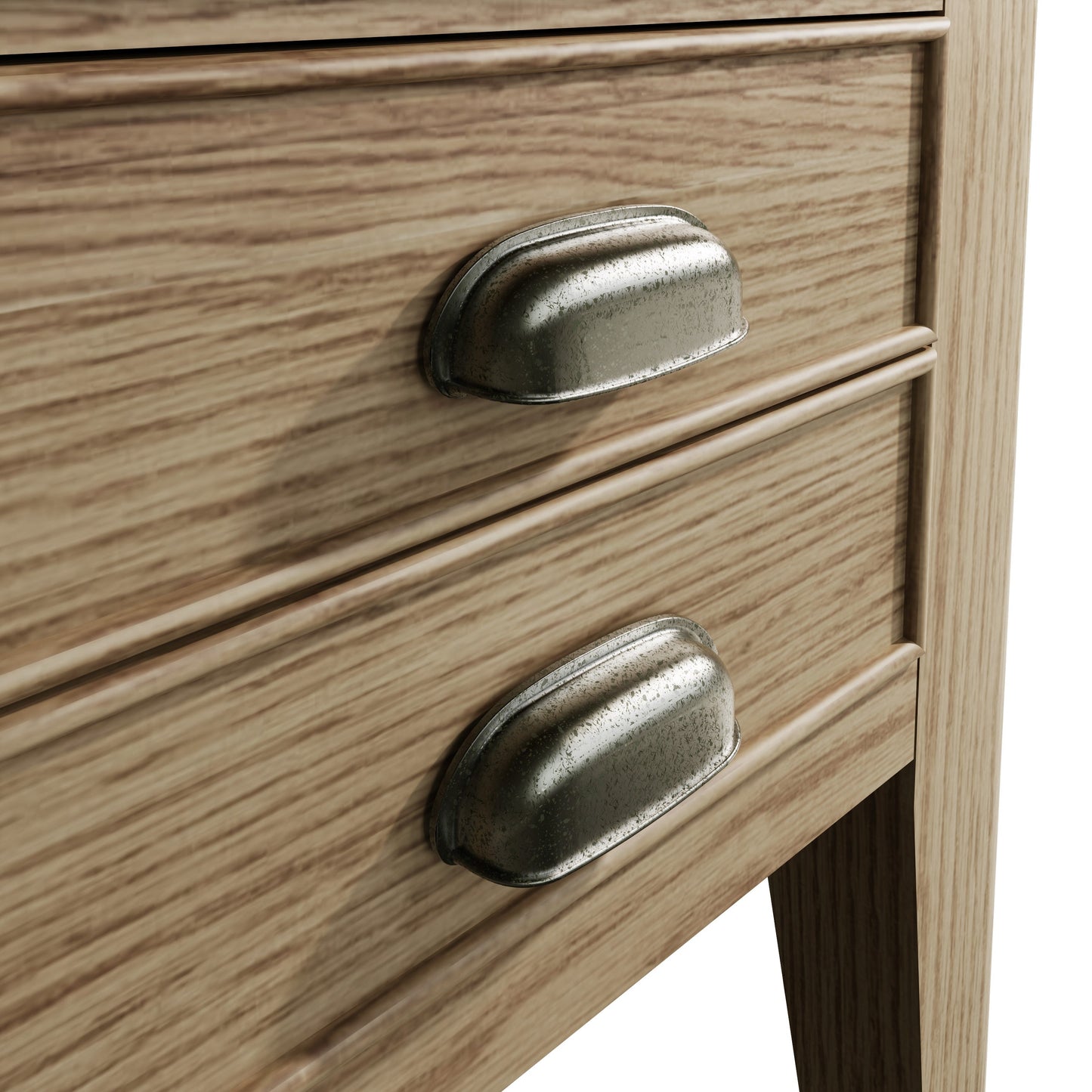 Helios Smoked Oak Lamp Table