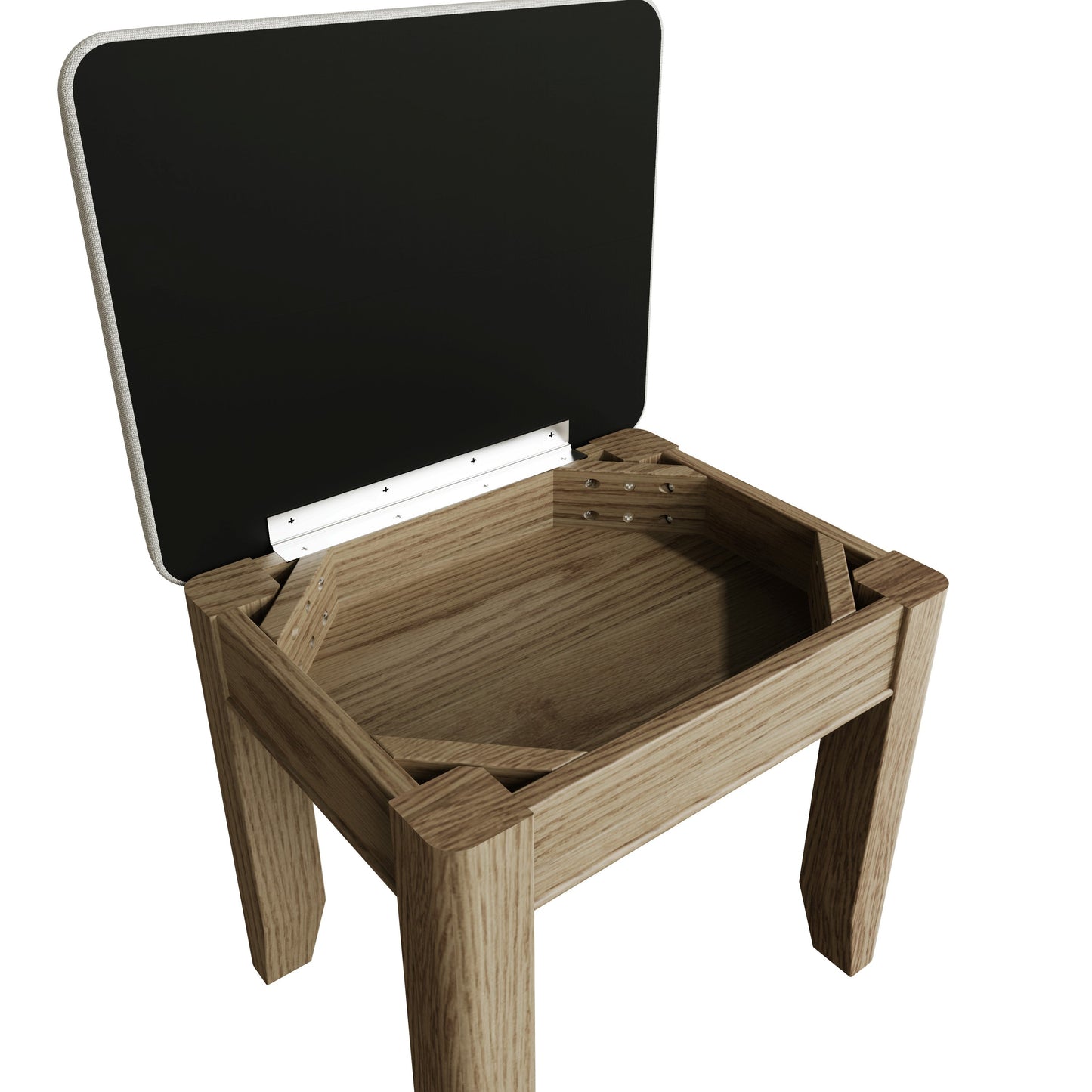 Helios Smoked Oak Stool