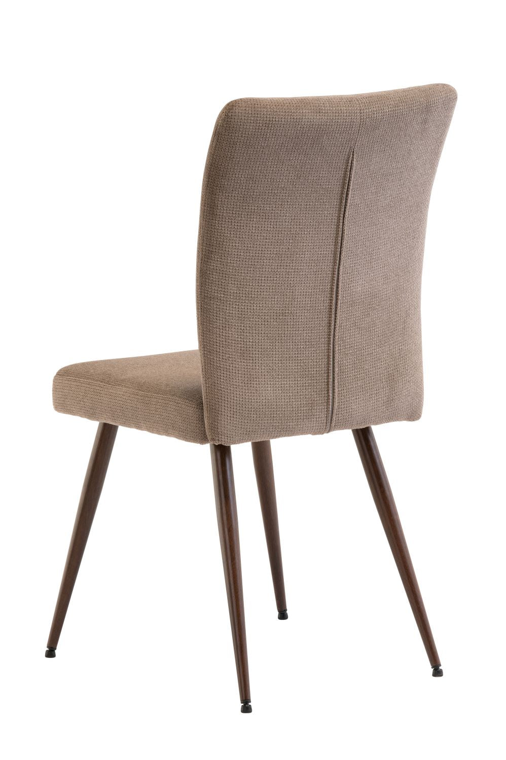 Marc Dining Chair Set of 2, Mocha with Wenge Leg