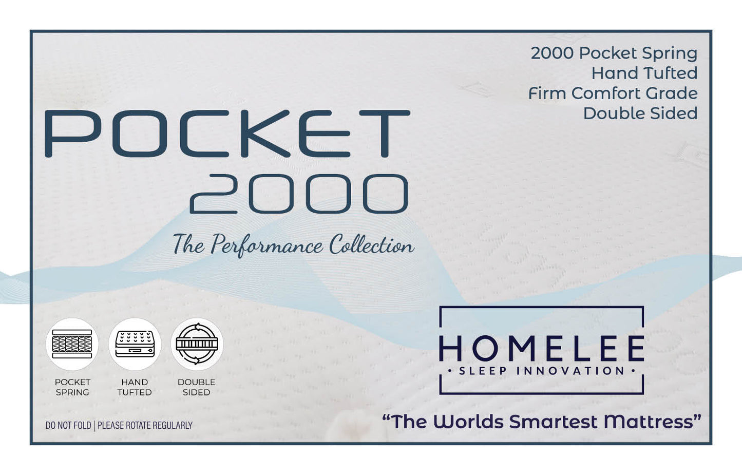 Pocket 2000 Comfort Super King Size Mattress