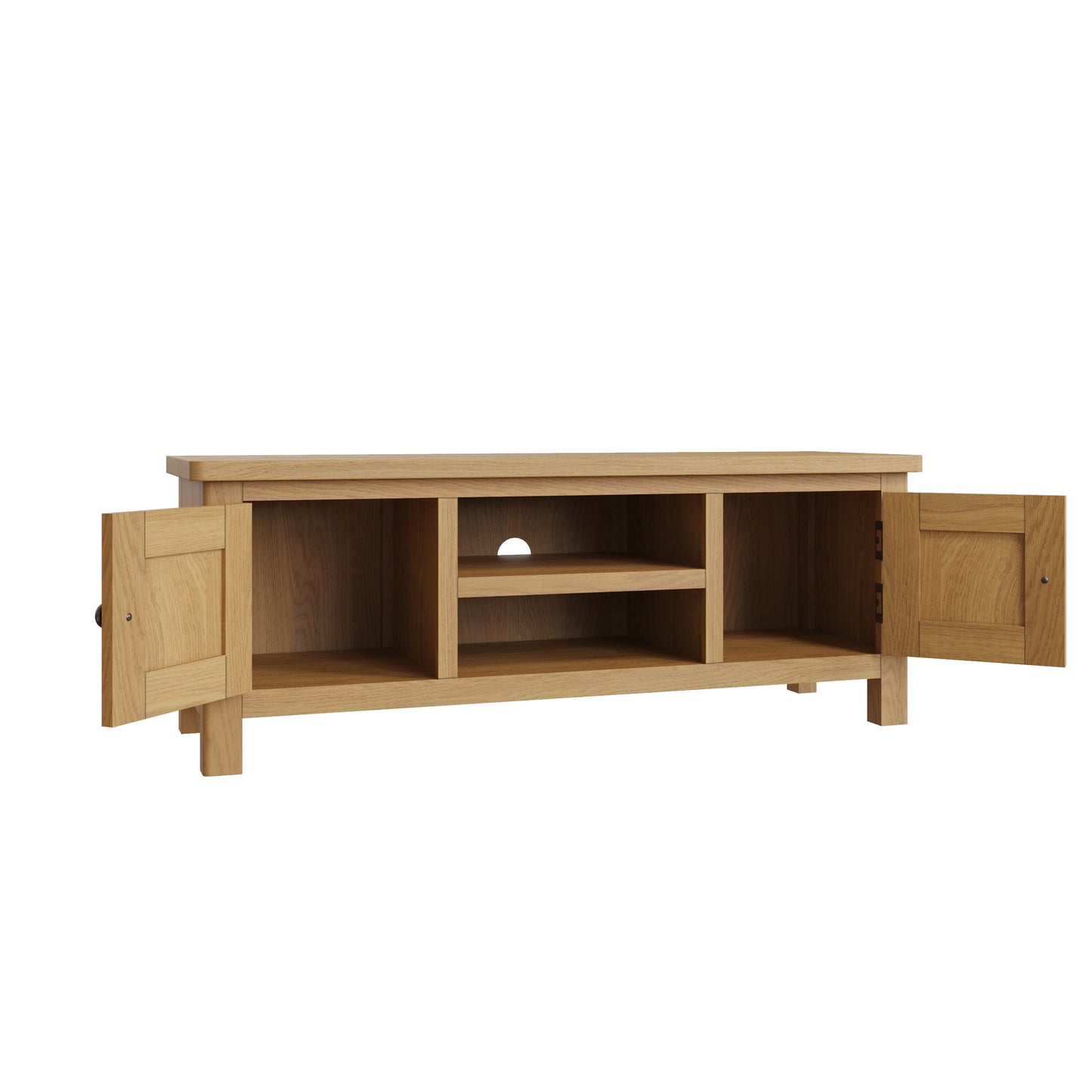 Rhodes Oak Large TV Unit