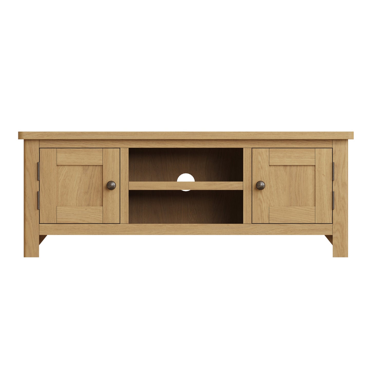 Rhodes Oak Large TV Unit