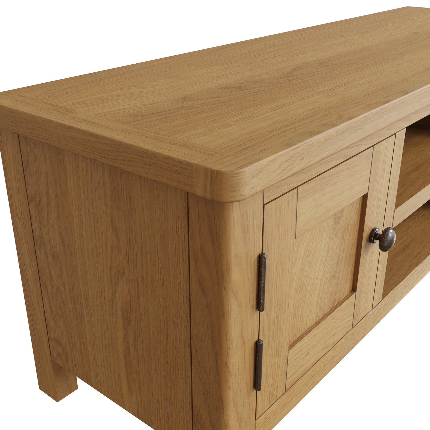 Rhodes Oak Large TV Unit