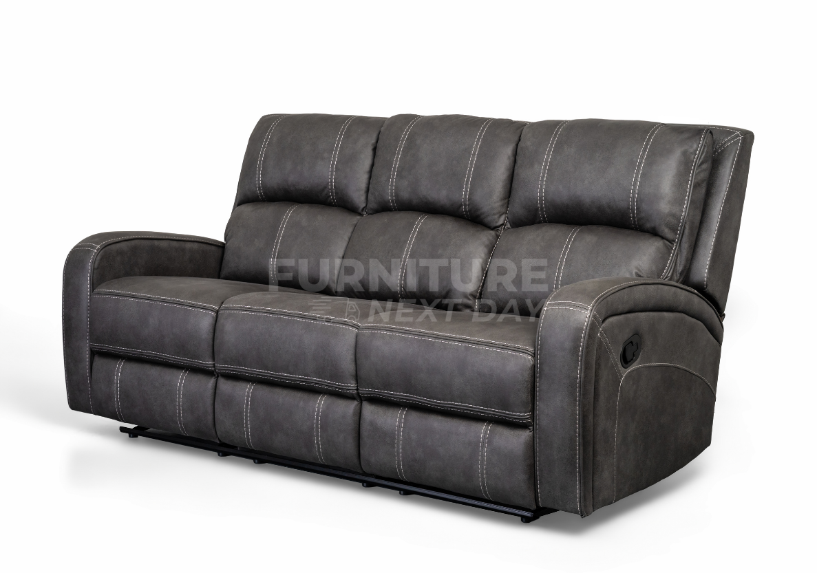 Ringswood 3+1+1 Manual Recliner - Grey