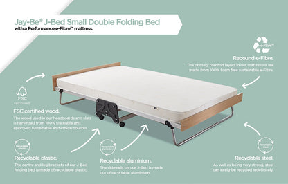 Jay-Be J-Bed with Performance Comfort Mattress - Small Double