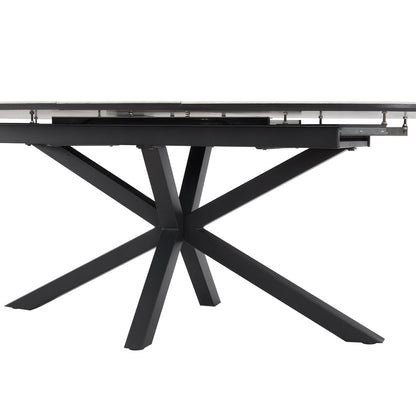 Vero Extending 160-200cm Ceramic Dining Table, White