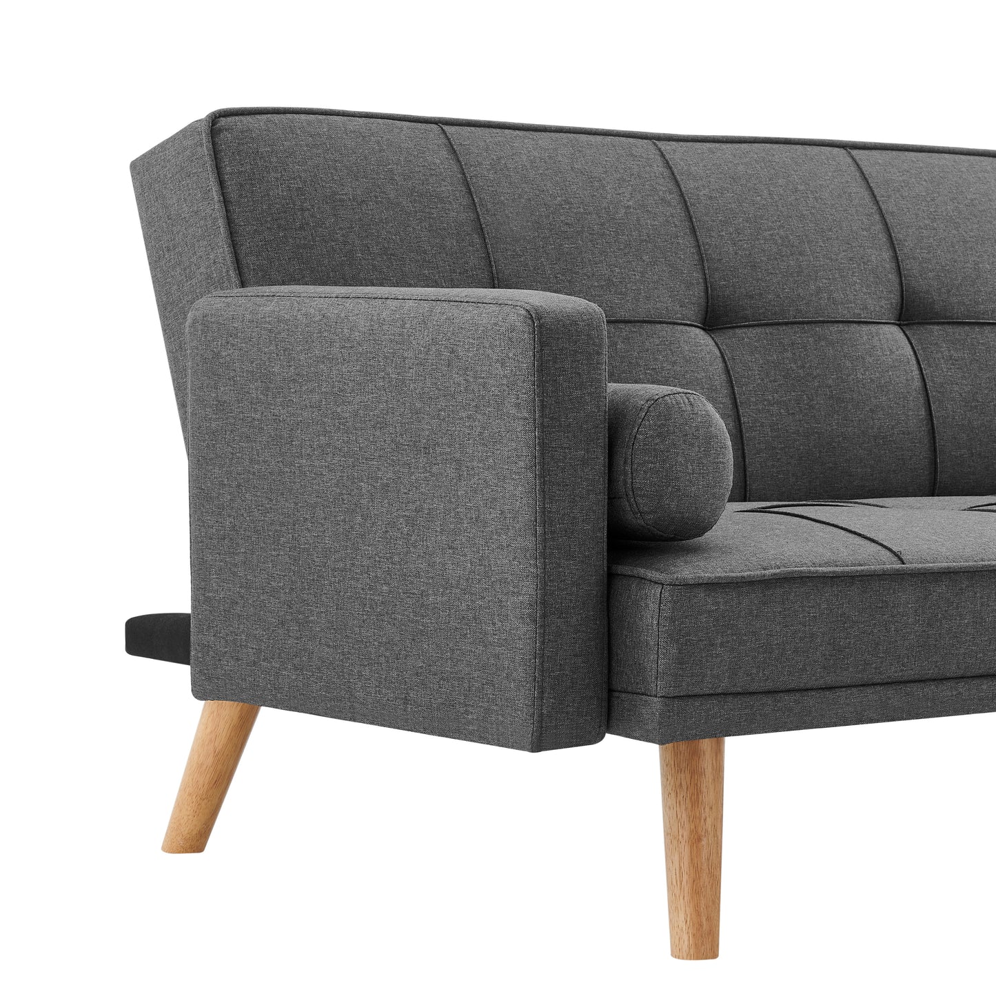Sarnia V2 Charcoal fabric Sofabed