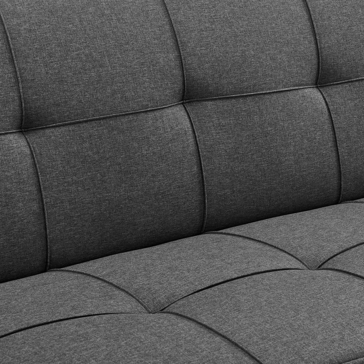Sarnia V2 Charcoal fabric Sofabed