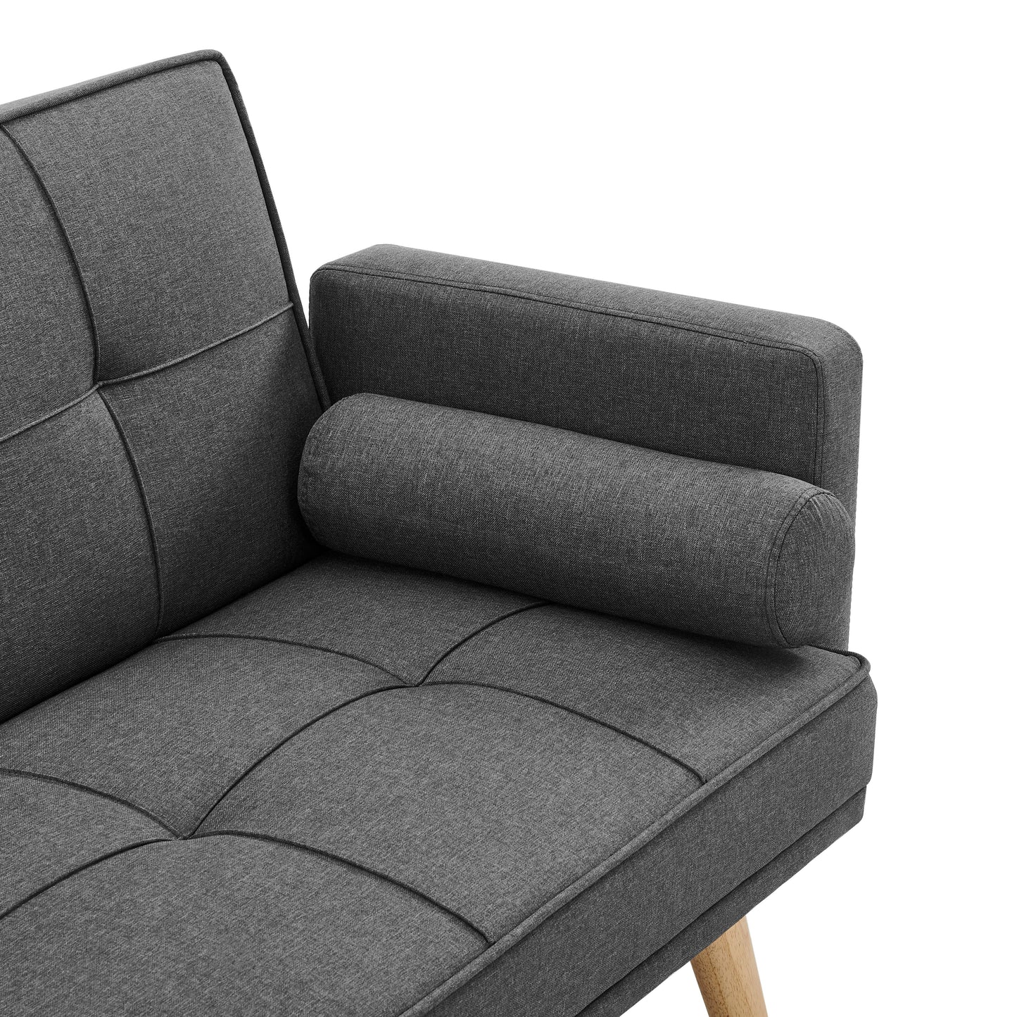 Sarnia V2 Charcoal fabric Sofabed