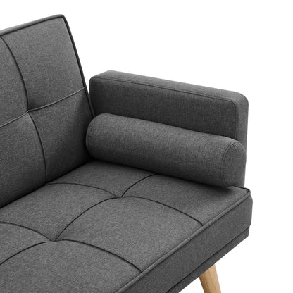 Sarnia V2 Charcoal fabric Sofabed