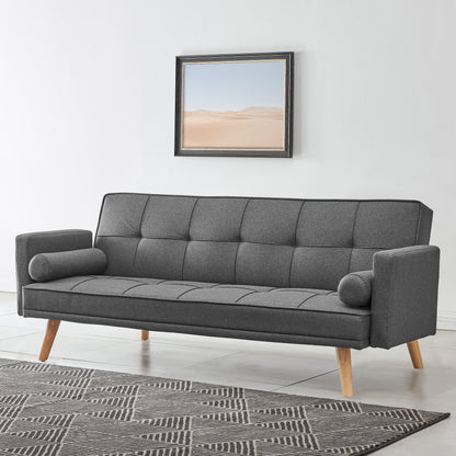 Sarnia V2 Charcoal fabric Sofabed