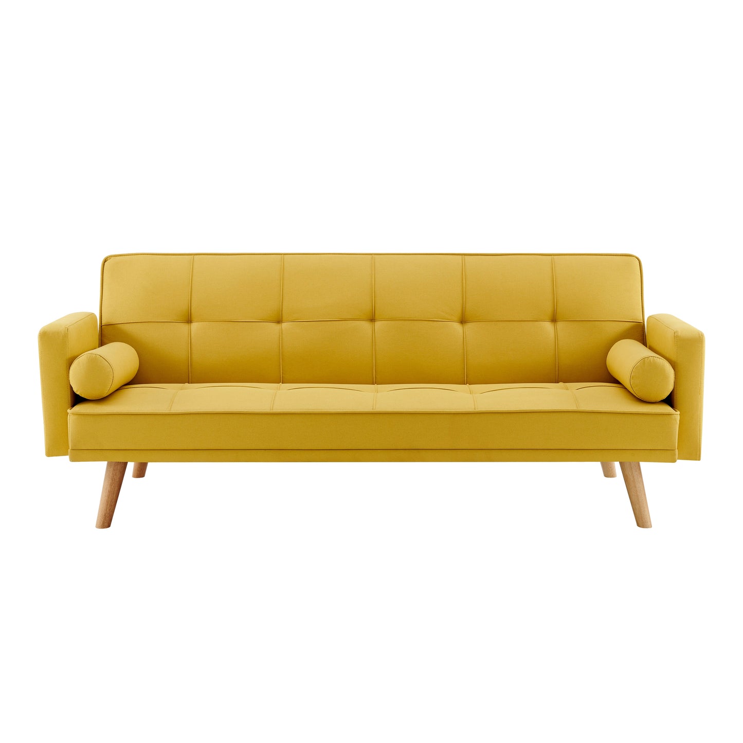 Sarnia V2 Mustard fabric Sofabed