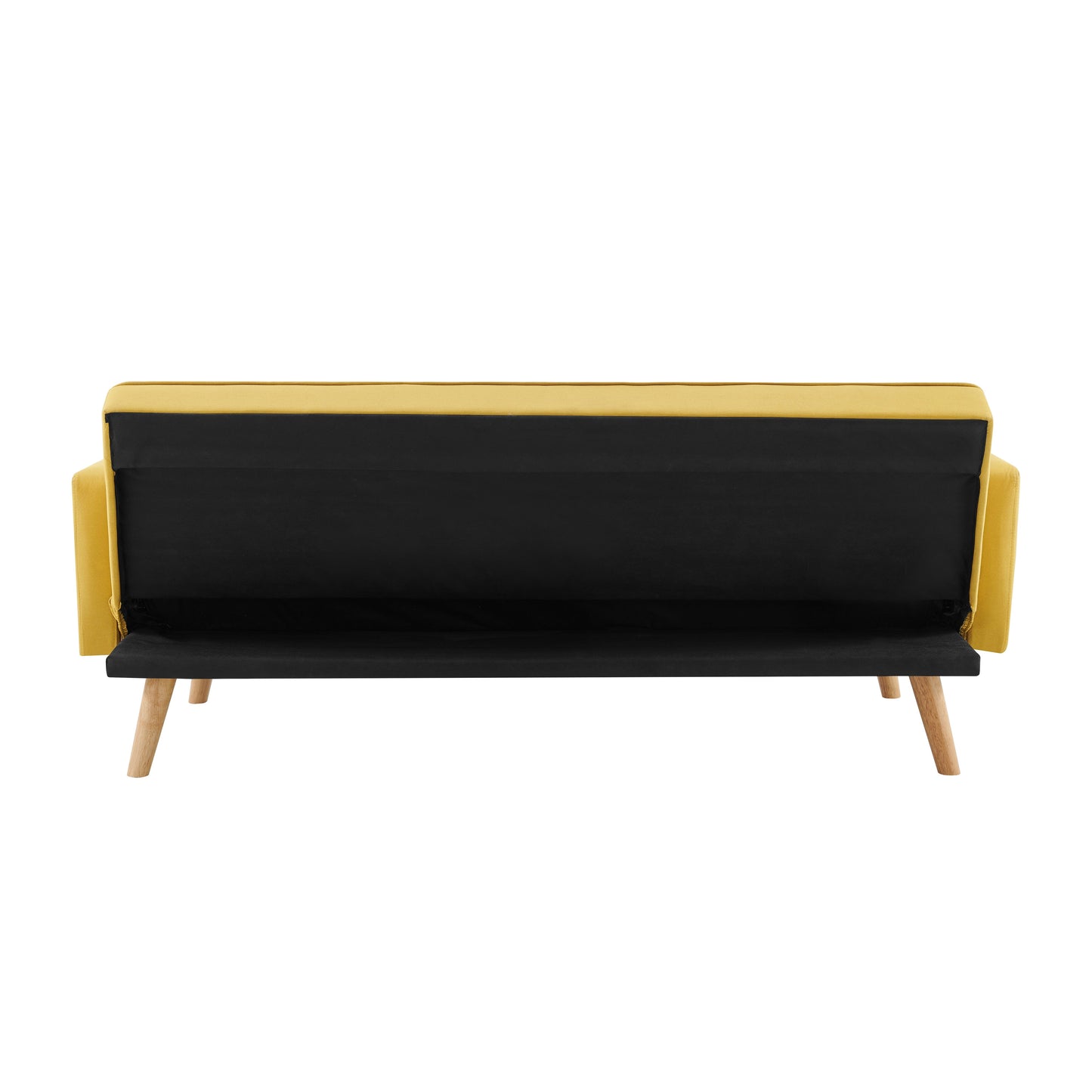 Sarnia V2 Mustard fabric Sofabed