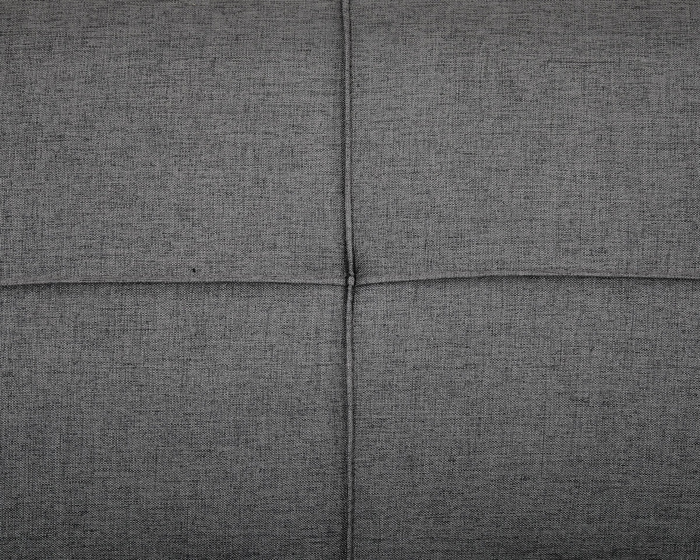 Levine Dark Grey Fabric 3 Seater Sofabed