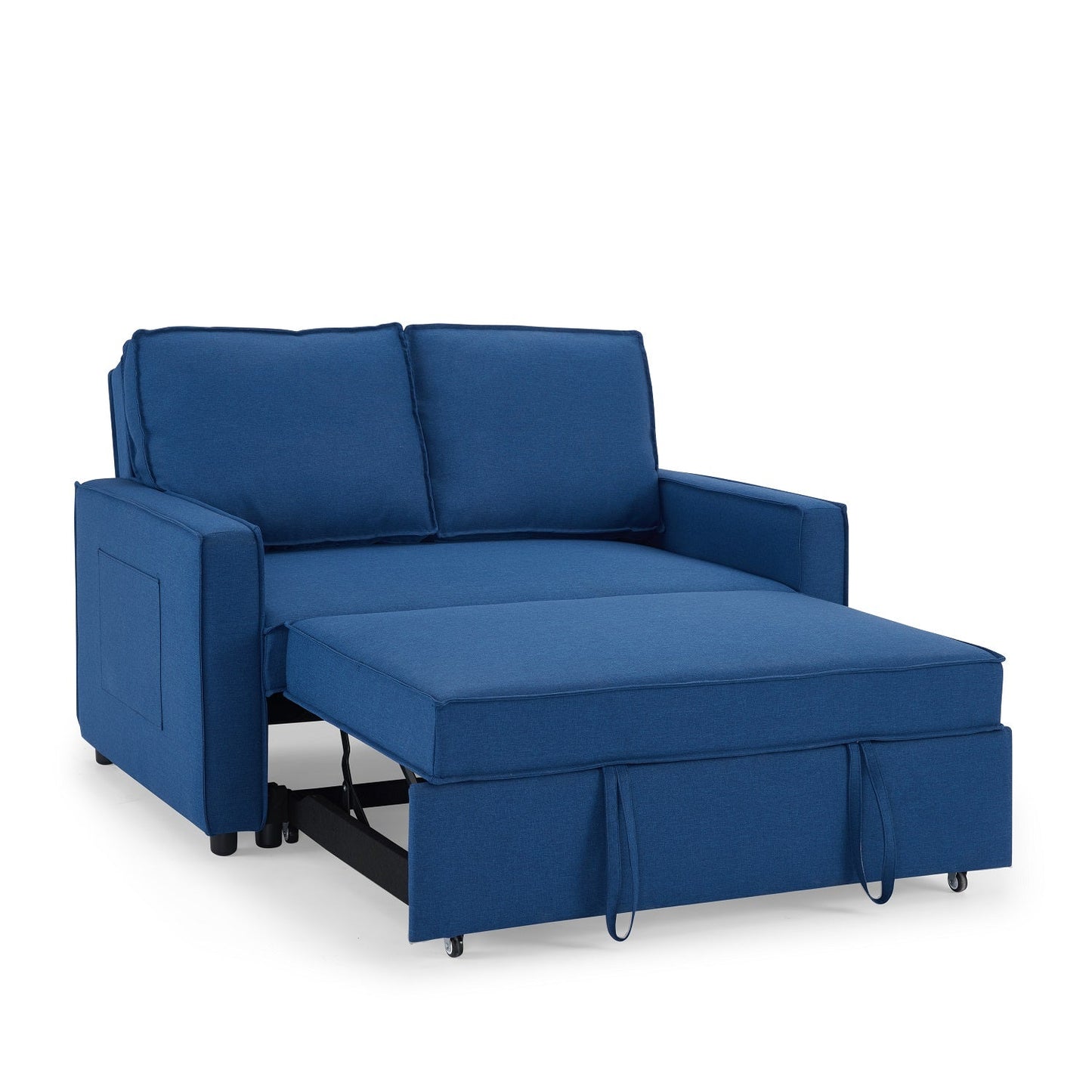 Hugo Blue 2 Seater Pull Out Sofabed