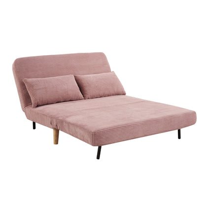 LawsonSofa Bed, Pink Cord