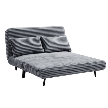 LawsonSofa Bed, Grey Teddy Jumbo Cord