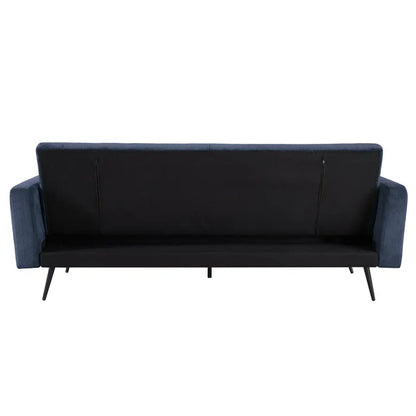 Tyler Blue Cord Sofa Bed