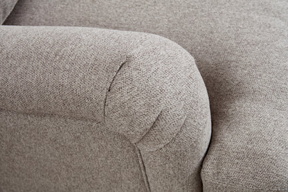 Cambridge 3 Seater Beige Linen Sofa