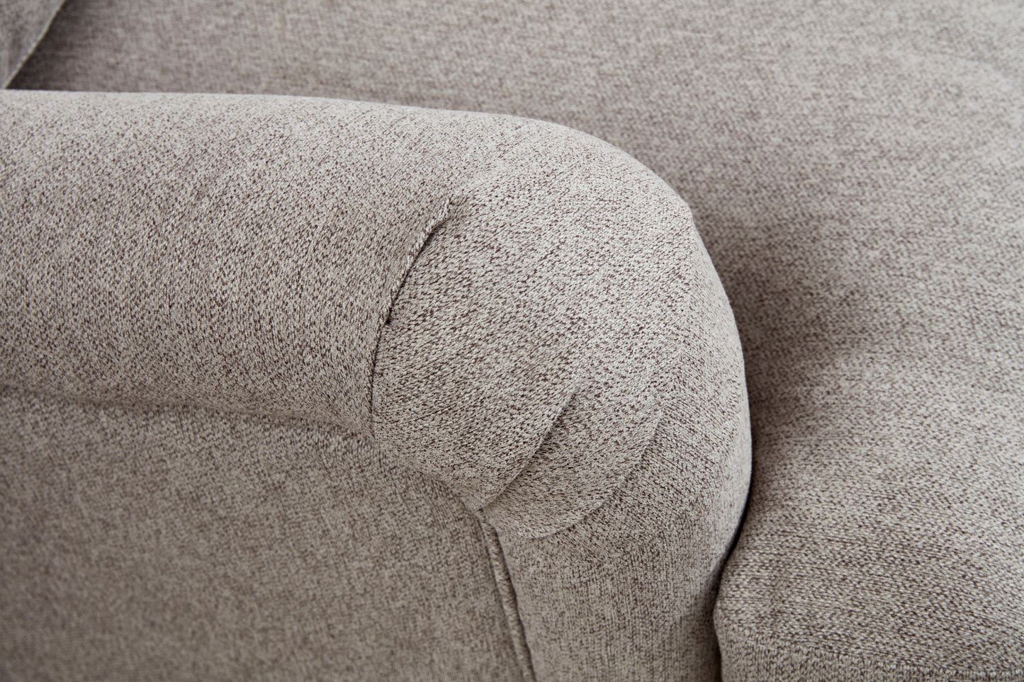 Cambridge 2 Seater Beige Linen Sofa