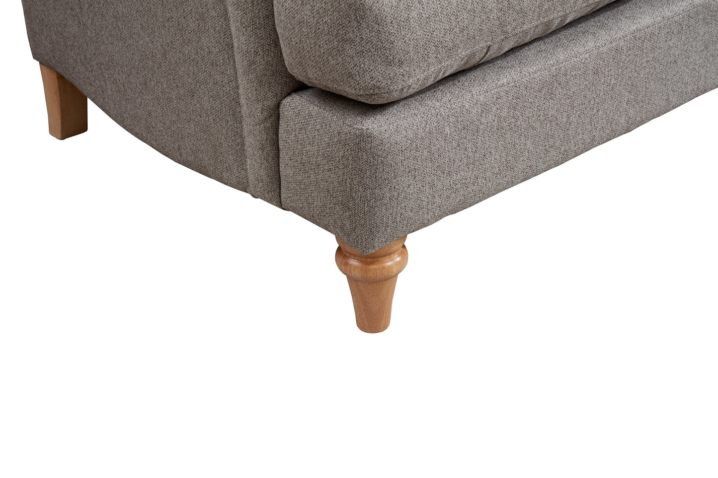 Cambridge 3 Seater Beige Linen Sofa