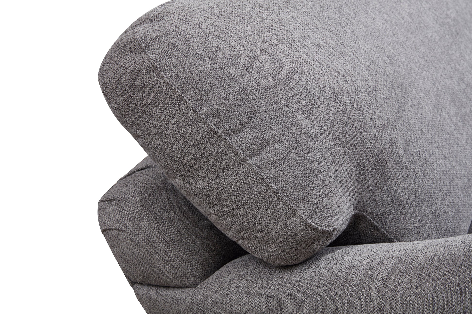 Cambridge 3 Seater Grey Linen Sofa zoom