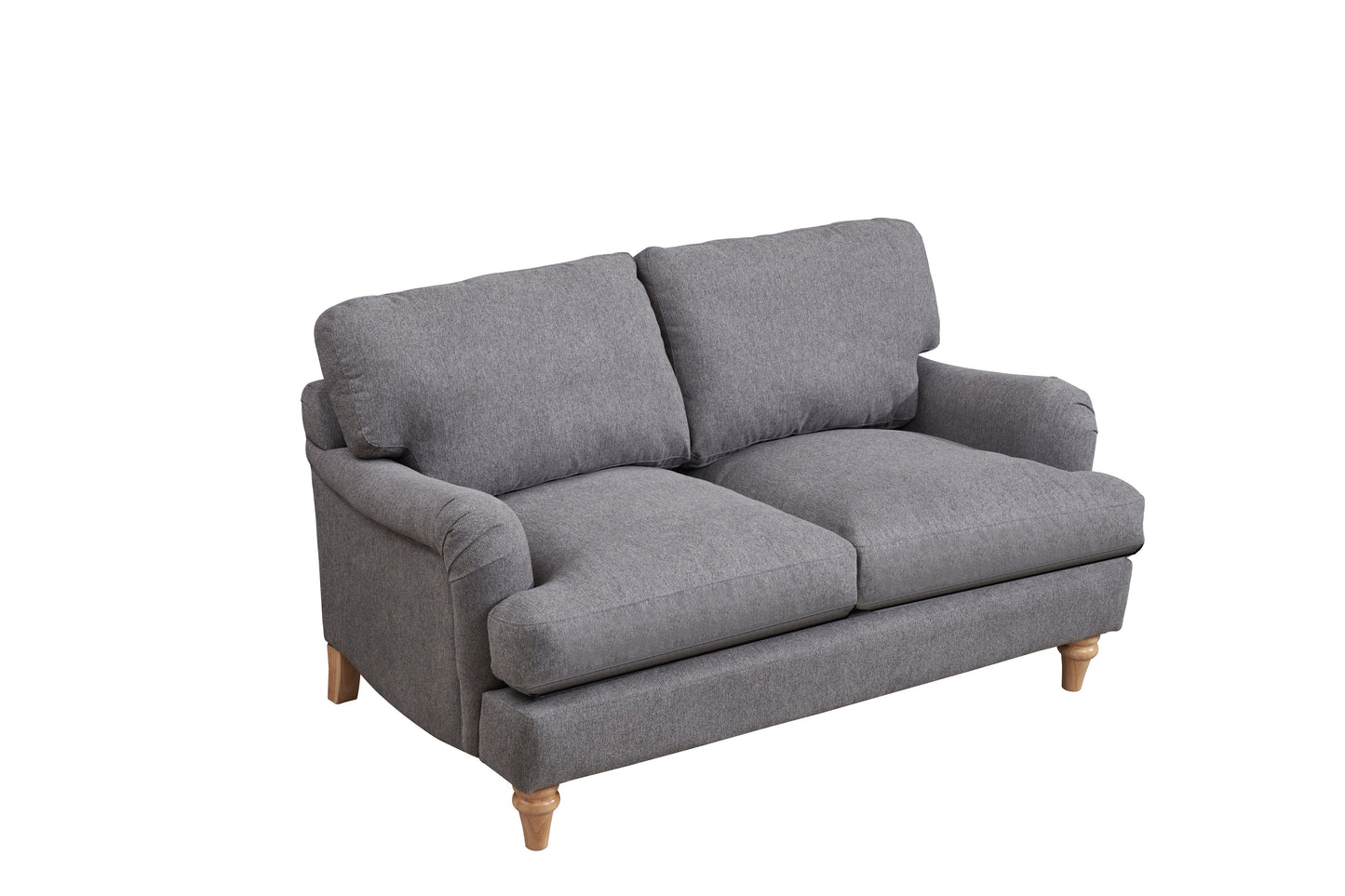 Cambridge 2 Seater Grey Linen Sofa