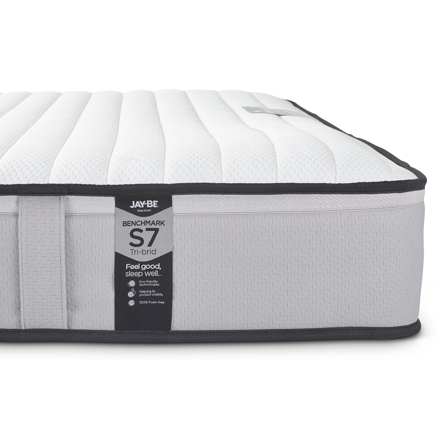 Jay-Be Benchmark S7 Tri-brid Eco Friendly Mattress - Double