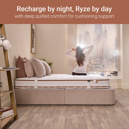 Jay-Be RYZE Comfort Deep Quilted Mattress - Single