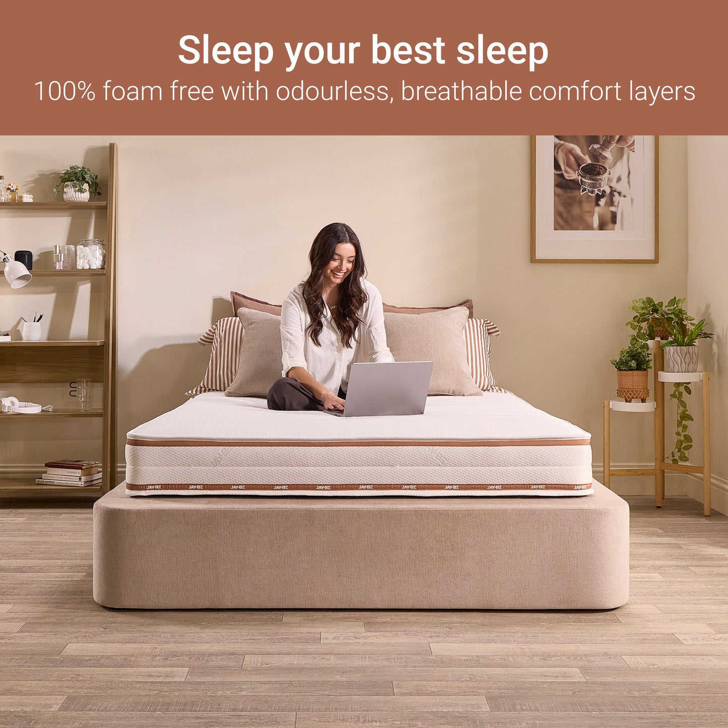 Jay-Be RYZE Comfort Deep Quilted Mattress - Single