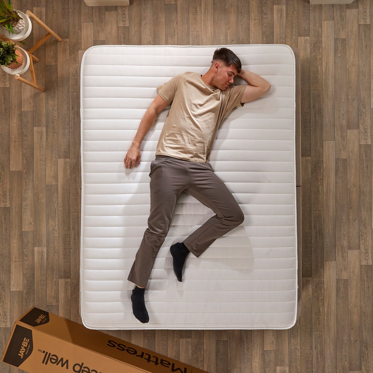 Jay-Be RYZE Memory Deep Quilted Mattress - Single