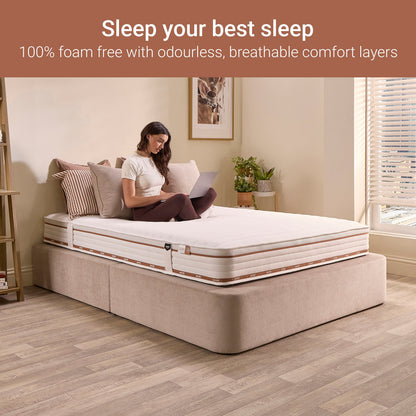 Jay-Be RYZE 800 Pocket Sprung Quilted Mattress - Single