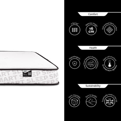 Jay-Be Bunk e-Sprung  Eco-Friendly Children’s Mattress