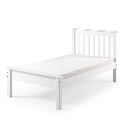 Mary Single Bed Frame - White