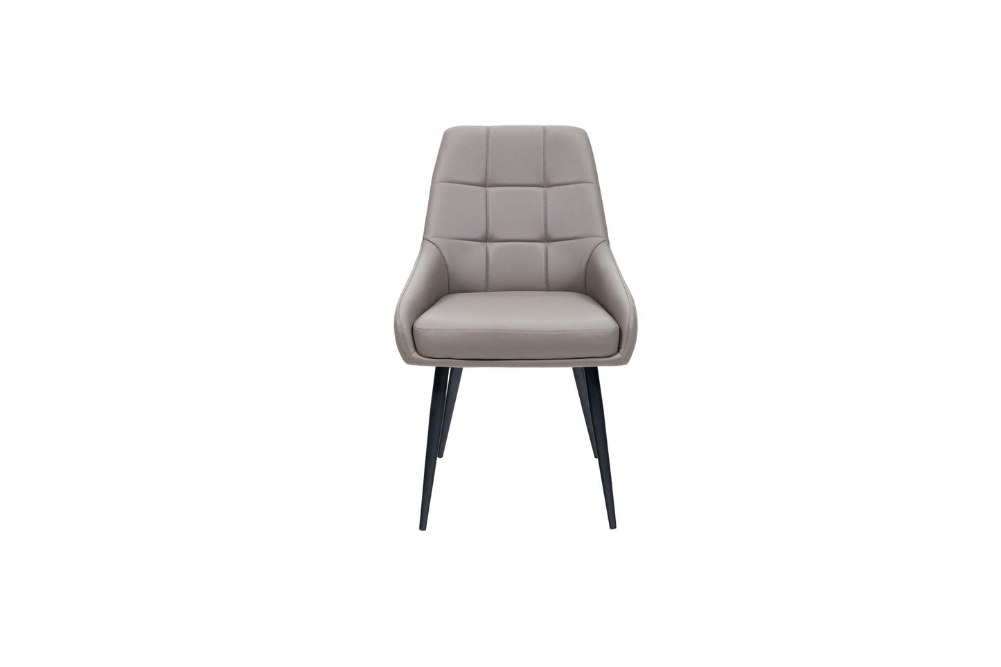 Alvear Dining Chair Set of 2, Taupe