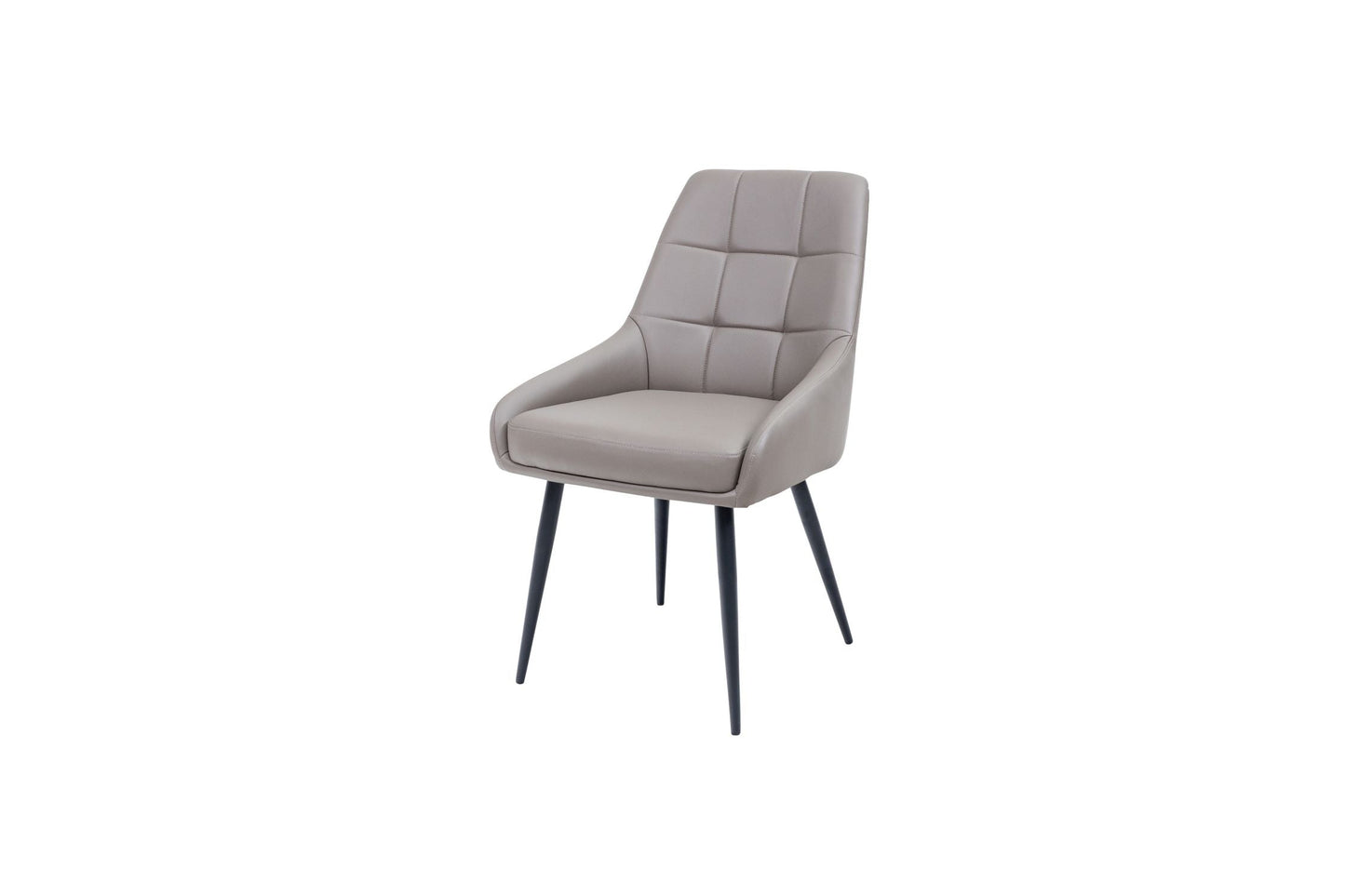 Alvear Dining Chair Set of 2, Taupe