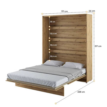 BC-13 Vertical Wall Bed Concept 180cm