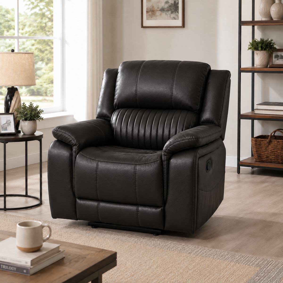 Westport 1 Seater Fabric  Manual Recliner