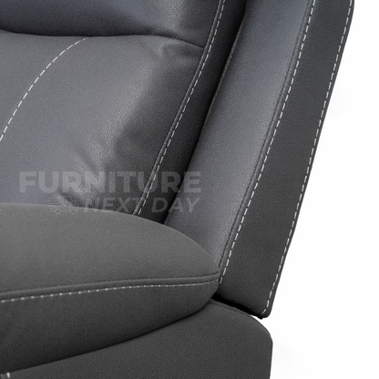 Barnhill 3 Seater Grey Fabric Suite