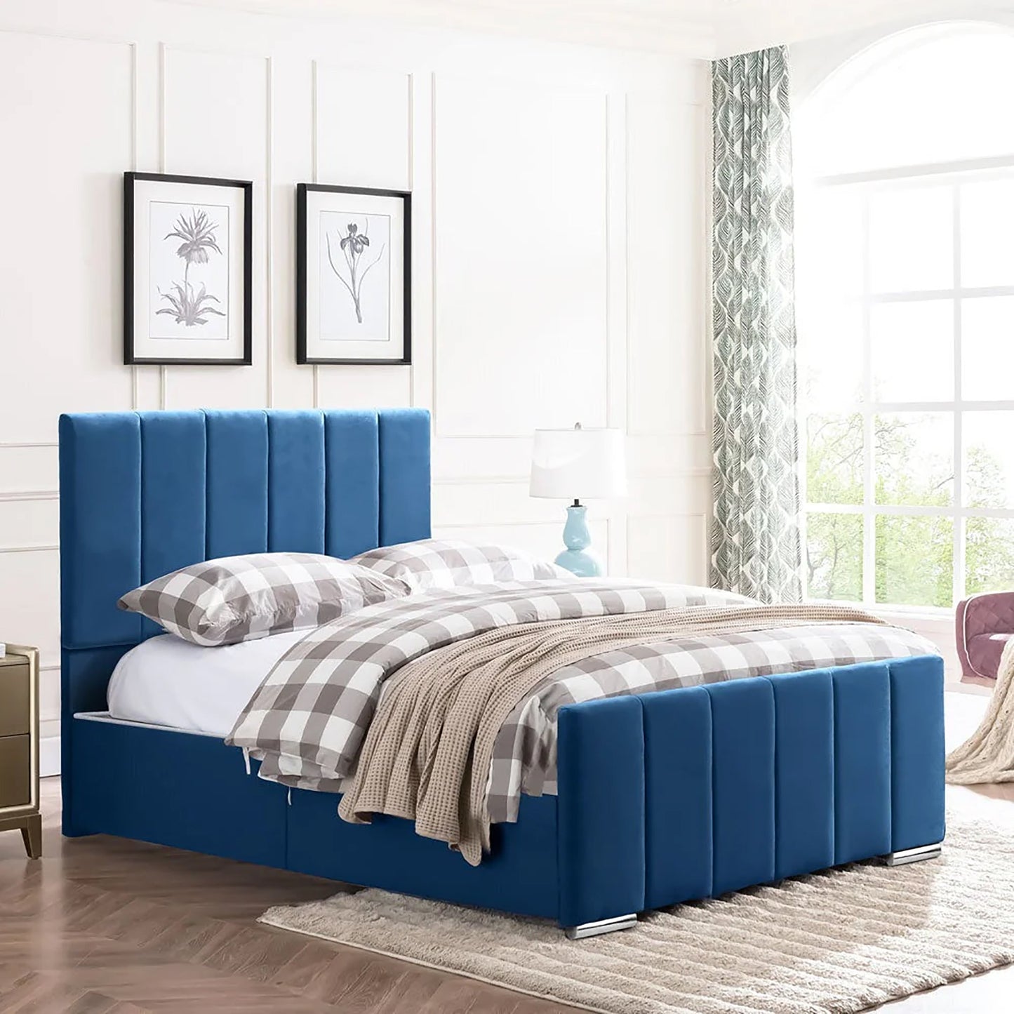 Brooke Super King Size Bedframe - Parliament