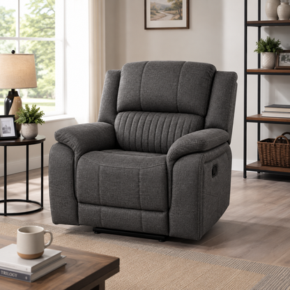 Westport 1 Seater Fabric  Manual Recliner