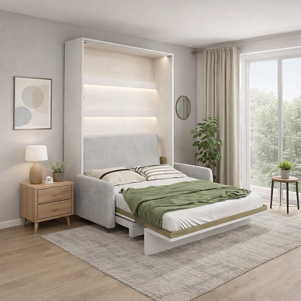 BC-16 Optional Headboard For BC-01 Vertical Wall Bed Concept 140cm