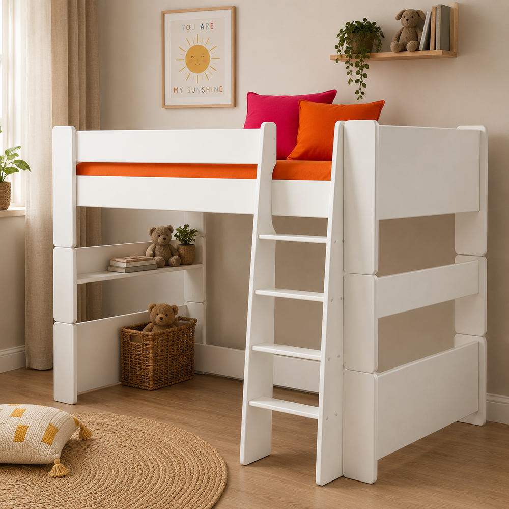 Steens for Kids Highsleeper - White