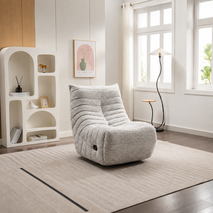 Birmingham Recliner Chair - Light Grey
